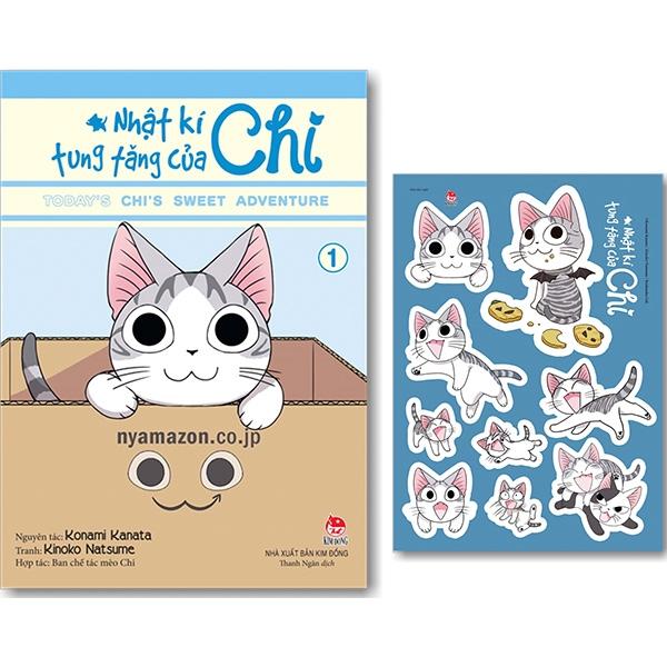 Nhật Kí Tung Tăng Của Chi - Tập 1 - Tặng Kèm Bảng Sticker