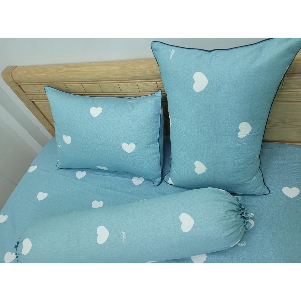 Bộ Drap gối Cotton  vải THẮNG LỢI