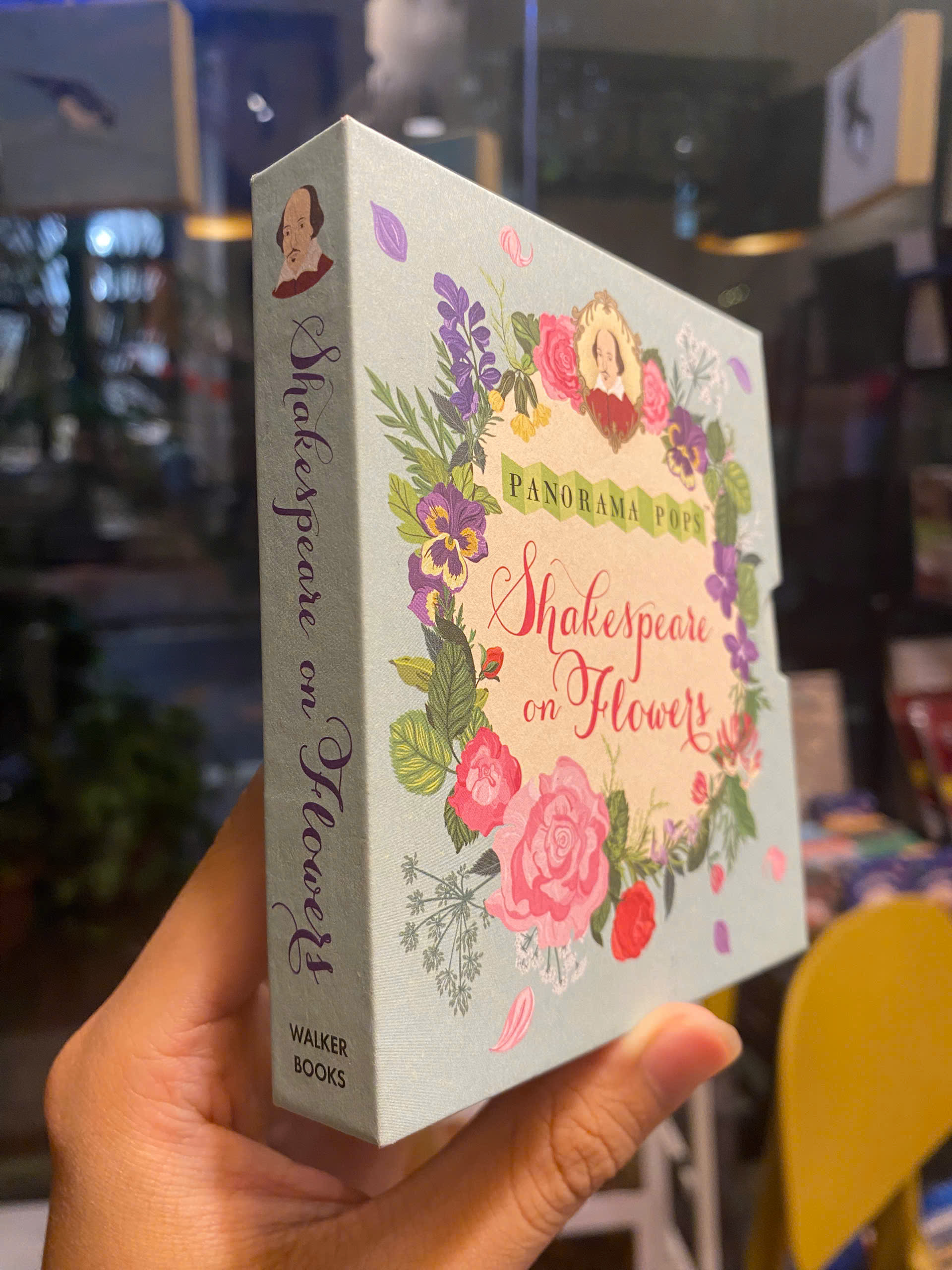 Sách - Shakespeare on Flowers by Panorama Pops | English Classics Poetry - Drama Fiction Quotes