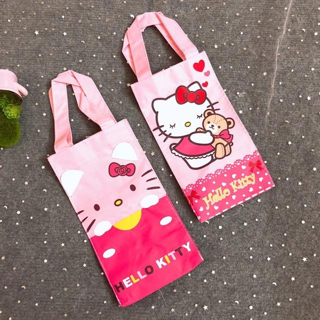 Túi đựng ly Hello Kitty