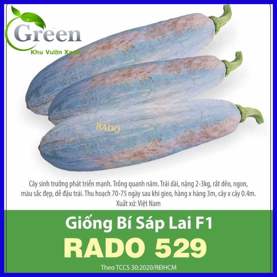 Hạt Giống Bí Sáp Lai F1