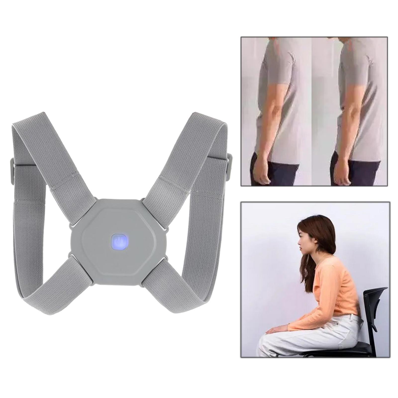 Smart Posture Corrector Intelligent Vibration Back Support 200mAh Battery