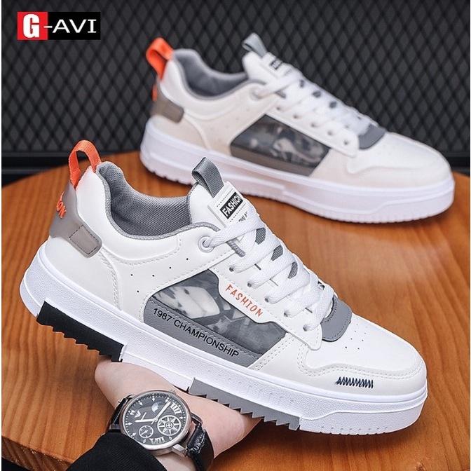 Giày sneaker nam mẫu mới kiểu dáng trẻ trung phong cách cá tính mẫu hot trend 2023 mã 007