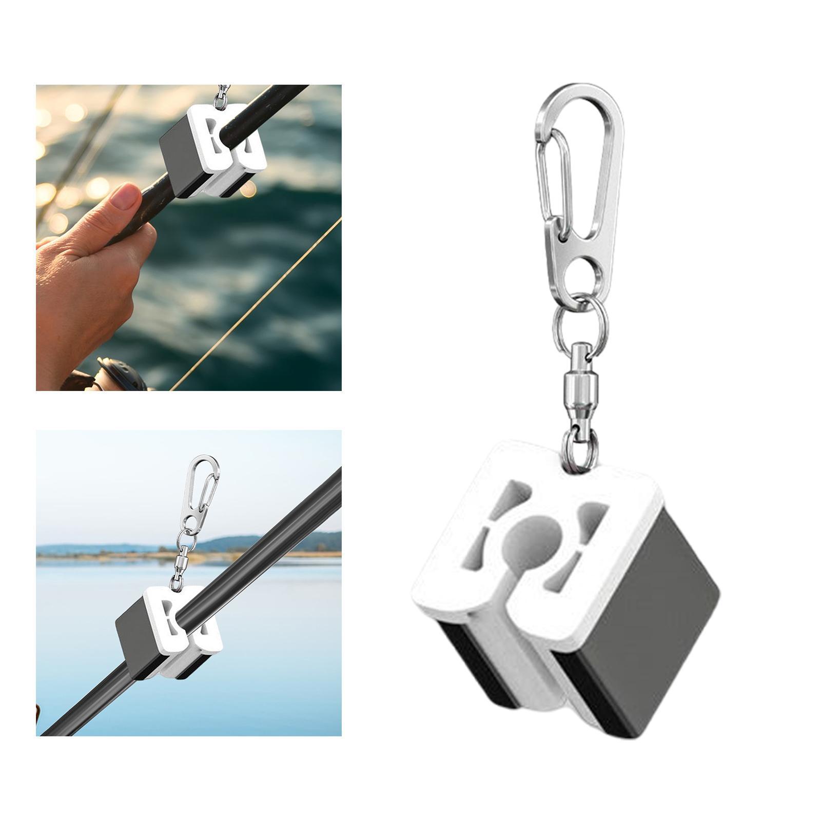 Fishing Rod Clip Fishing Pole Holders Portable Organizer Hook Fixing Rods Tightly Fishing Rod Holder Waist Belt Hanging Rod Accessories Tool