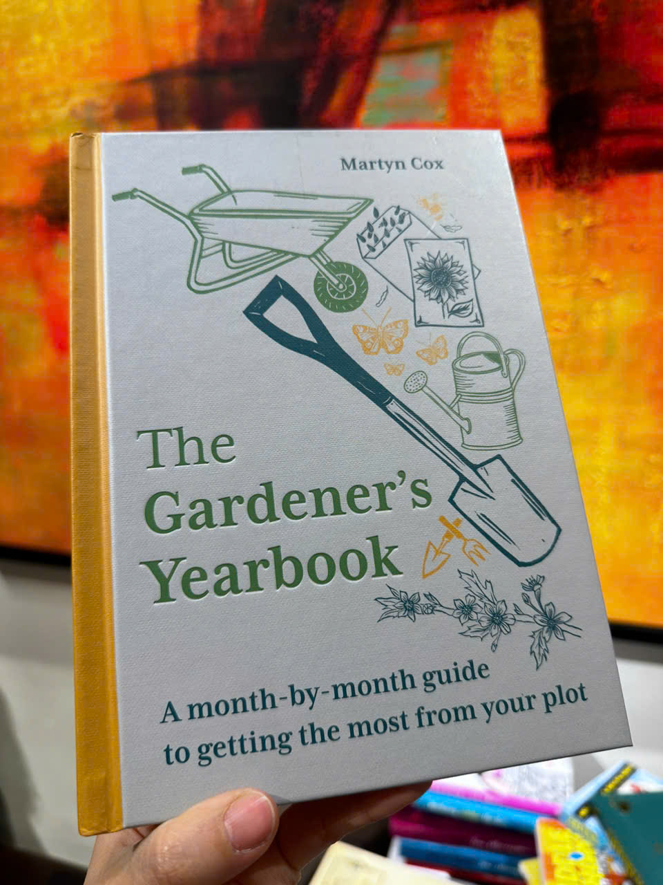 Sách - The Gardener's Yearbook: A month-by-month guide to getting the most out of your plot by Martyn Cox