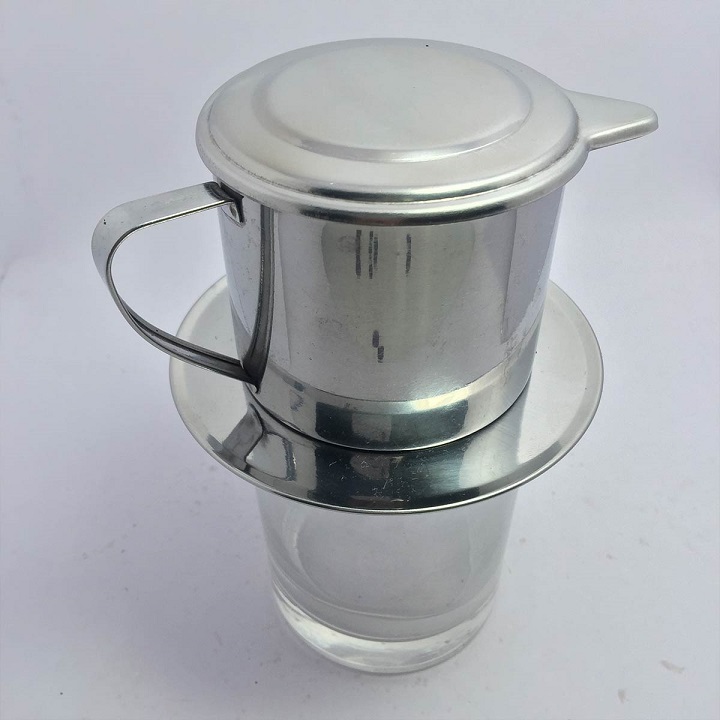 Phin pha cafe inox cao cấp không gỉ loại dày