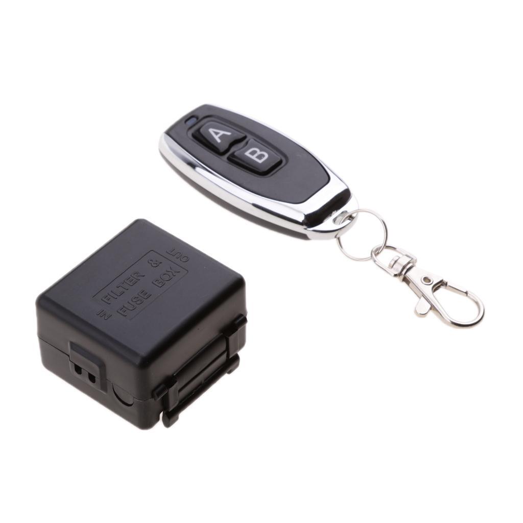2xDC 12V Wireless Remote Control ON / OFF Switch Receiver Transmitter 315MHz