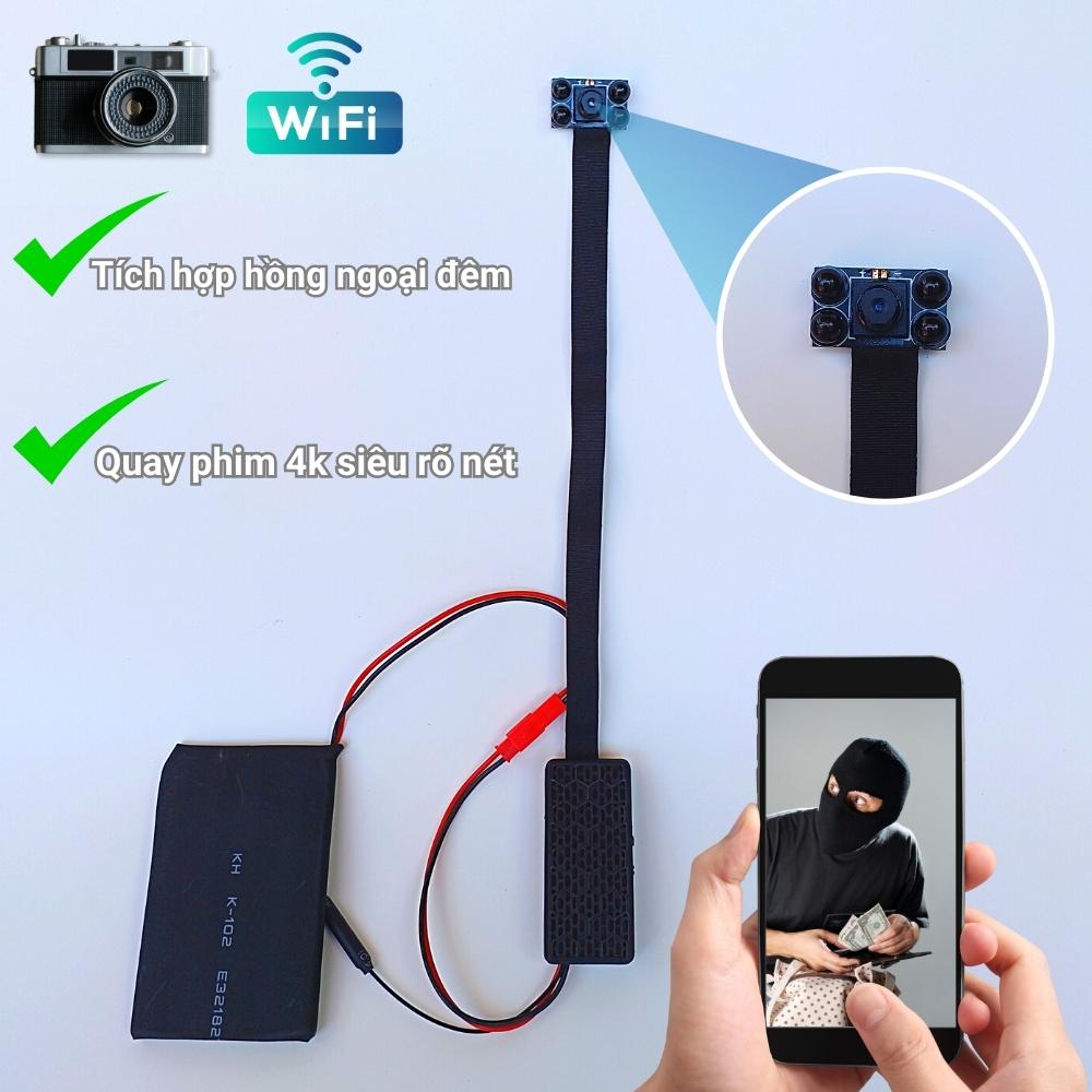 Camera Wifi quan sát HQV99 quay phim 4K hỗ trợ hồng ngoại quay ban đêm vô cùng rõ nét - Bảo vệ an ninh cho ngôi nhà bạn