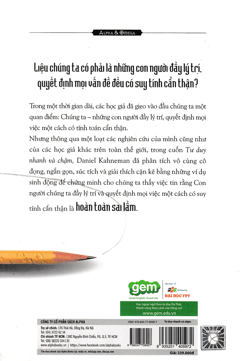 Tư Duy Nhanh Và Chậm