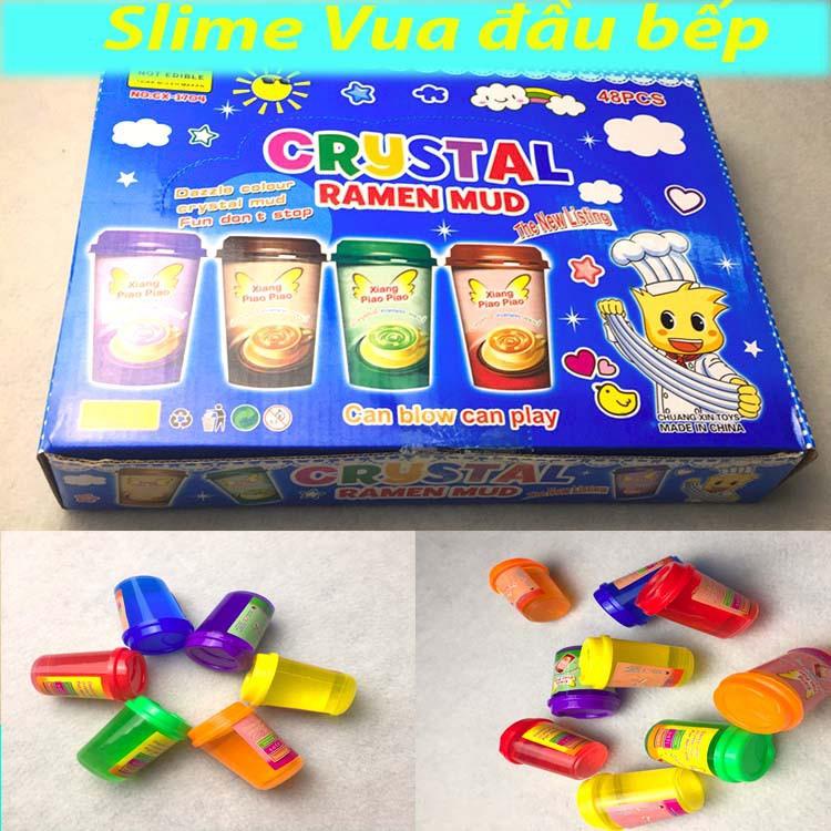 Slime chất nhầy ma quái 7 MÀU squishy cực thích phukienshop
