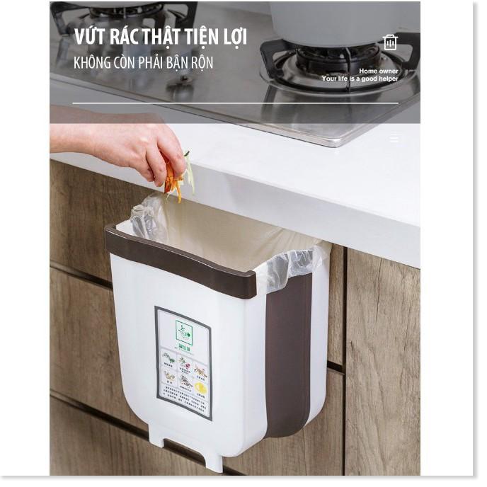 Thùng Rác Gấp Gọn Đa Năng Gia Dụng SG