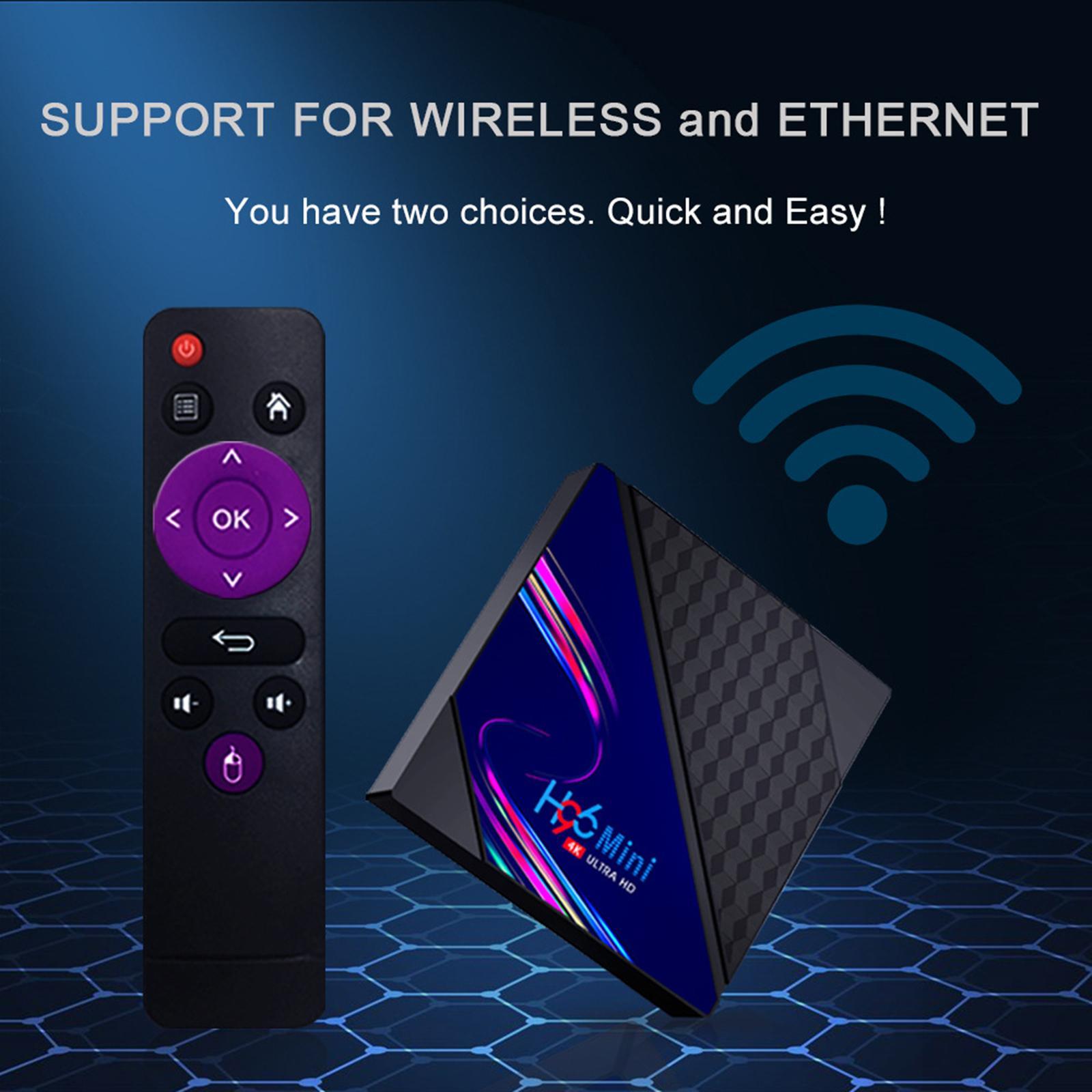 Android 10.0 Chip 2.4G 5.0G WIFI Player