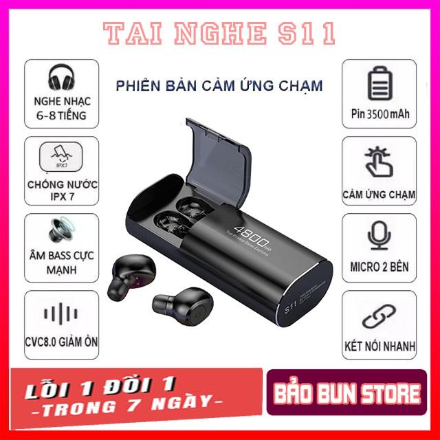 Tai Nghe Bluetooth S11| Tích Hợp Sạc Dự Phòng 4800mah| Chống Nước IPX5 | Chống Ồn