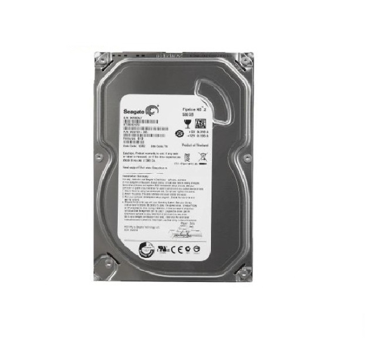 Ổ cứng HDD 500G Seagate SATA - Hàng nhập khẩu - Tặng cáp dữ liệu SATA 3.0