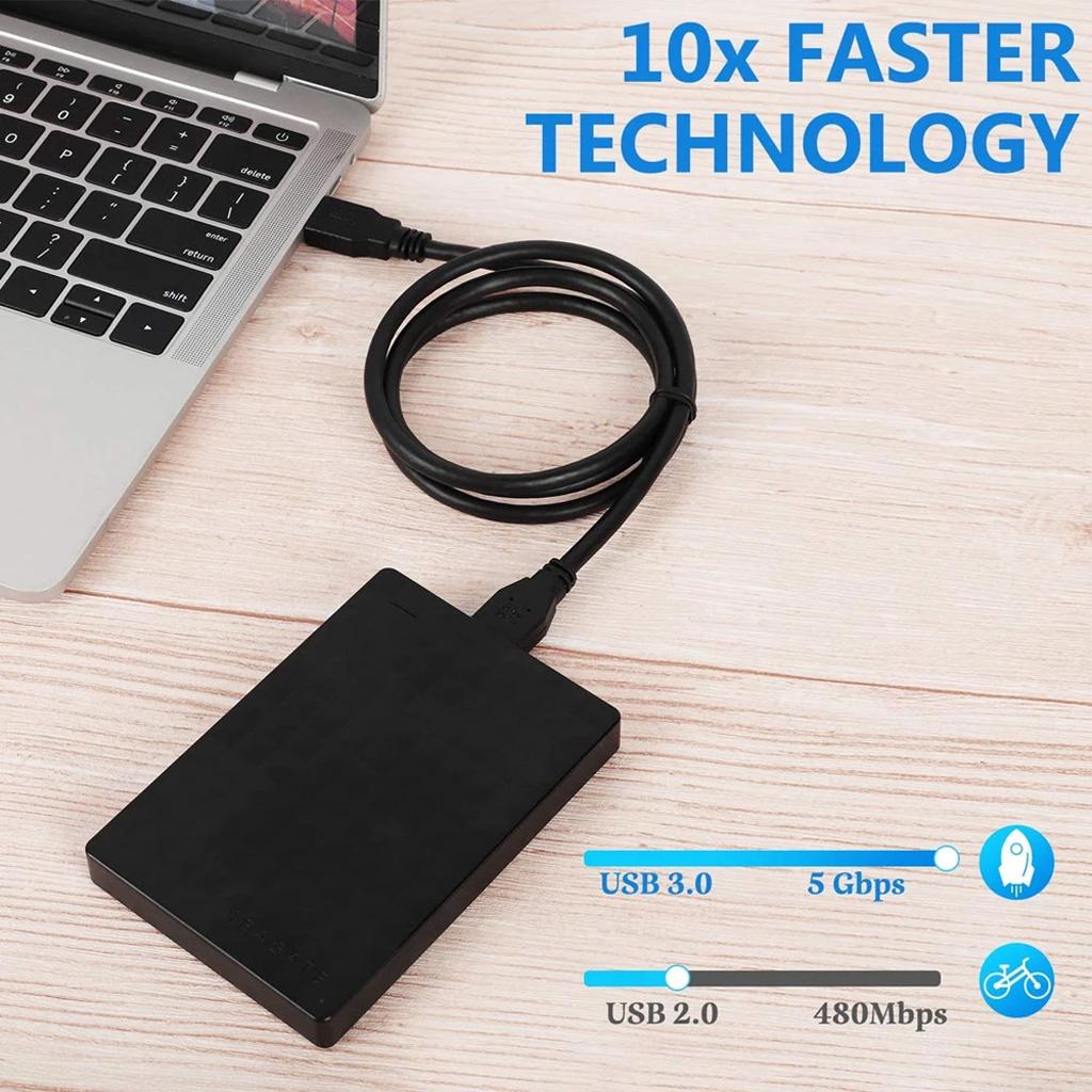 Cáp Ổ Cứng HDD USB 3.0 Di Động Truyền Dữ Liệu Tốc Độ Cao Dây Cáp USB Dùng Cho Ổ Cứng Rời Di Động Dài 2m