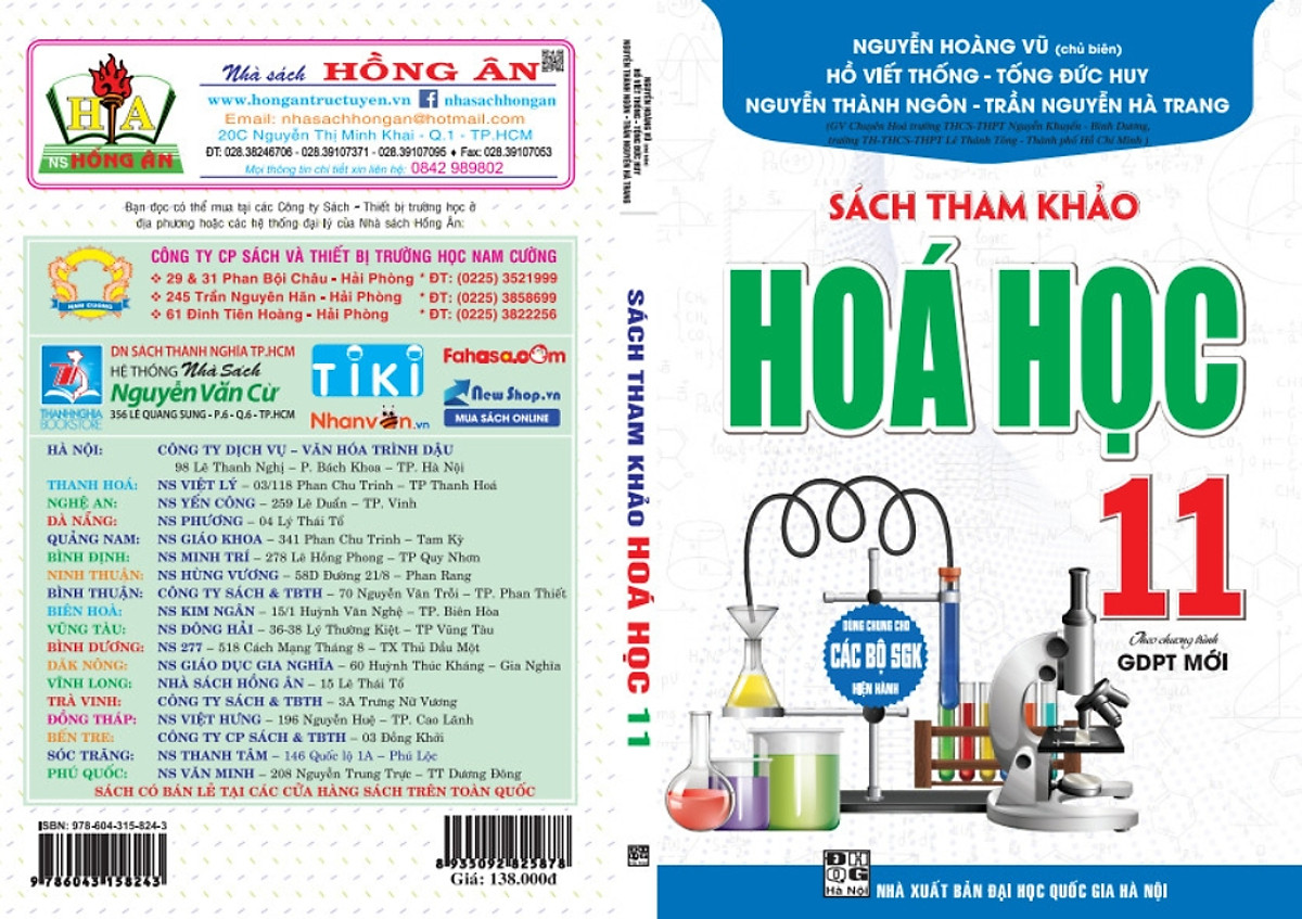 SÁCH-Tham Khảo Hóa Học Lớp 11 - Biên soạn theo chương trình GDPT mới-HA-MK