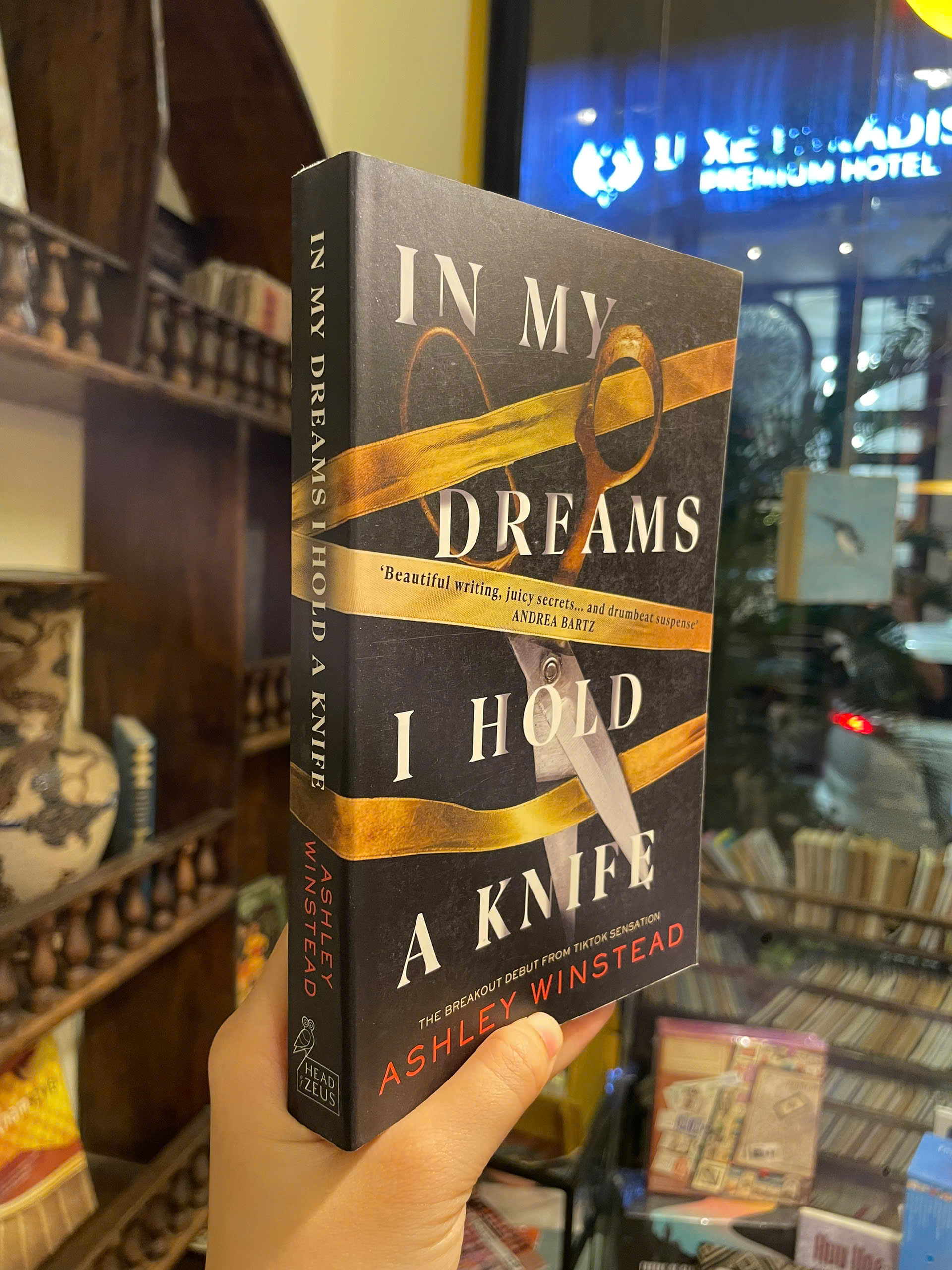 Sách - In My Dreams I Hold A Knife by Ashley Winstead - Thriller/Mystery book in English