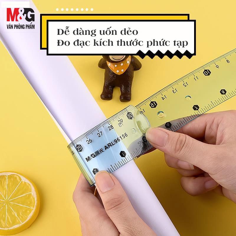 Thước kẻ dẻo học sinh M&G ARL96154/ ARL96156/ ARL96156 thiết kế sang trọng