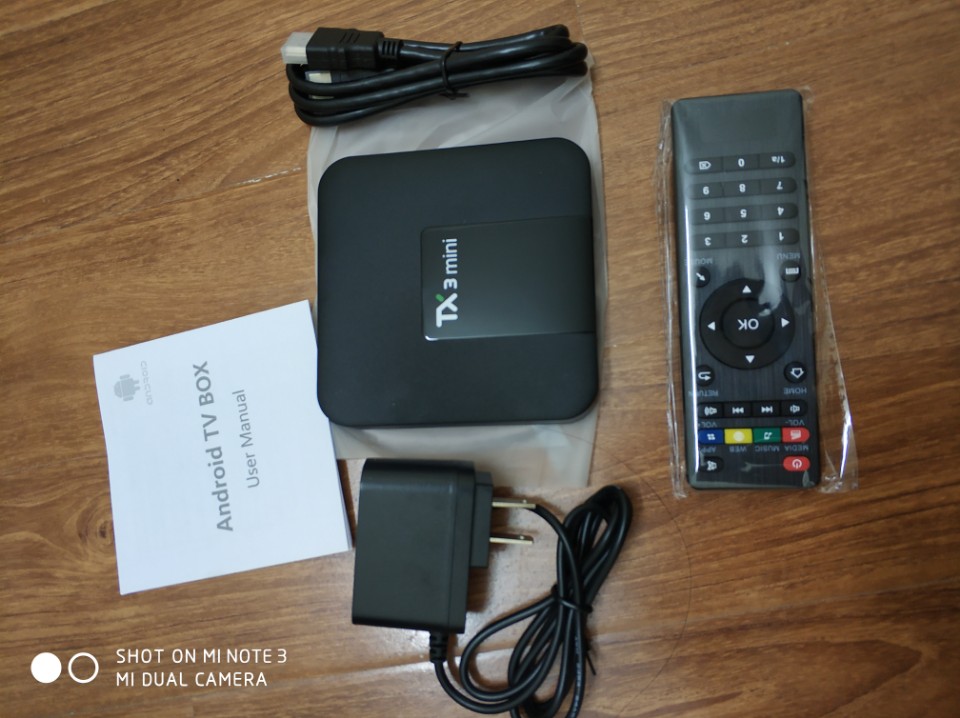 Đầu thu android tv box TX3 MINI ROM 16GB RAM 1GB XEM PHIM 4K