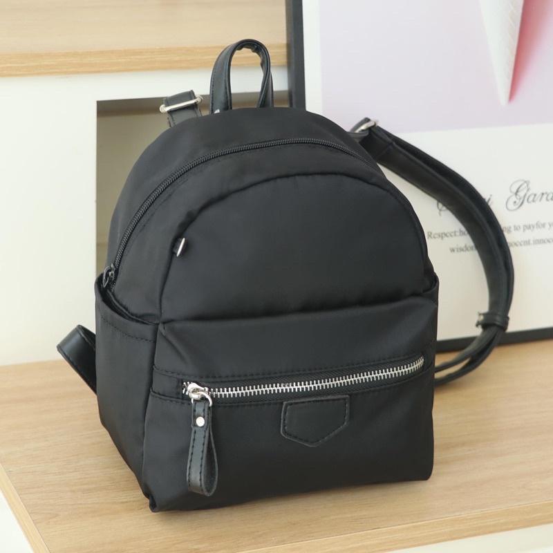 Balo học sinh, sinh viên thời trang unisex với chất dù cao cấp nhẹ bền - BOM
