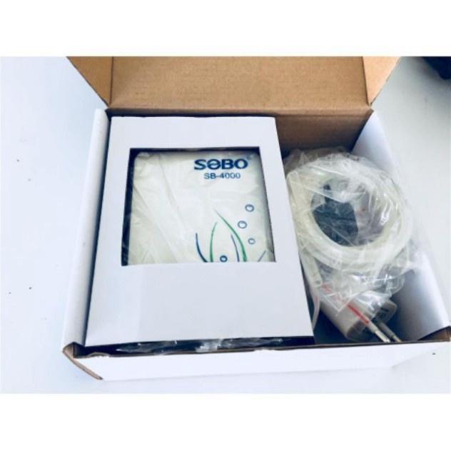 Máy sủi tích điện Sobo SB 3000, SB 4000 | Phụ kiện cá cảnh, thủy sinh