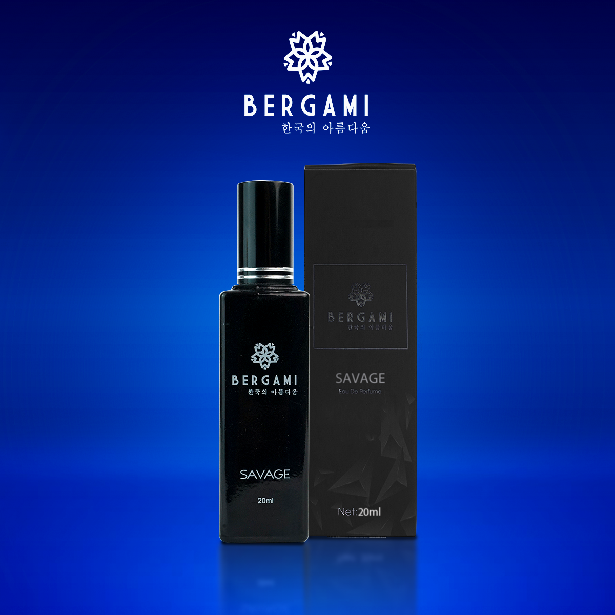 Nước hoa nam Bergami Savage 35ml - Mùi hương tinh tế, lịch lãm - Lưu hương 12h