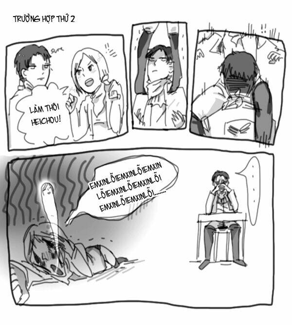 đại chiến titan - những sưu tầm về doujinshi chapter 59 7