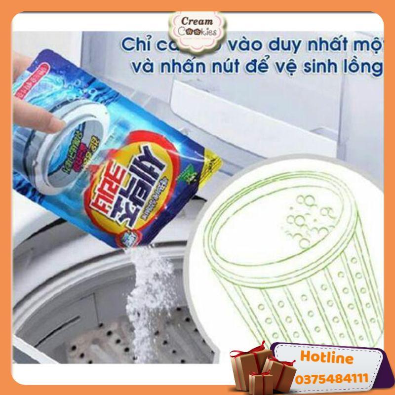 Bột Tẩy Lồng Máy Giặt Hàn Quốc 450G Cao Cấp - Hàng Loại 1