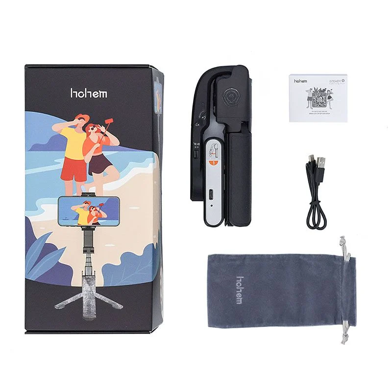 Hohem Isteady Q - Gimbal Chống Rung Kiêm Gậy Selfie Xoay 360°, Điều Khiển Từ Xa, Theo Dõi Khuôn Mặt- Hàng chính hãng