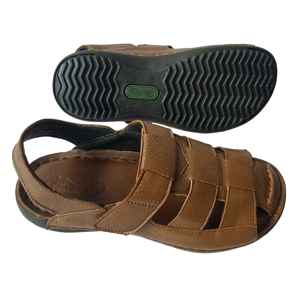 Giày Sandal Nam Bít Mũi Da Bò Thật BIGGBEN SD131