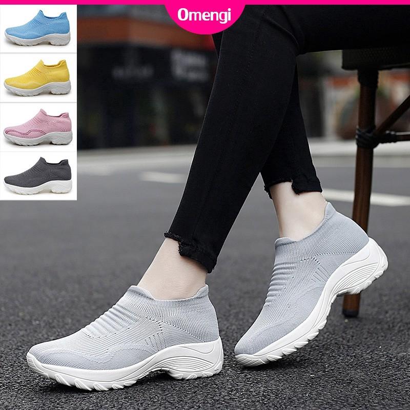 Giày Thể Thao Nữ Cổ Cao Thời Trang 2020