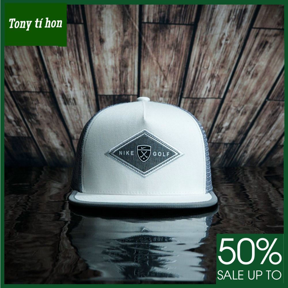 Tony tí hon -  Mũ/nón kết lưỡi trai Snapback L.G thời trang nam nữ cao cấp - màu trắng