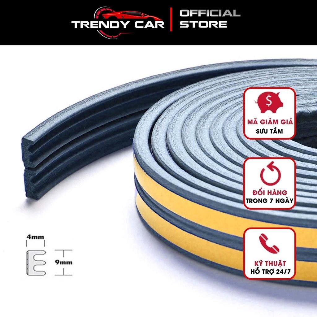 { Hàng tốt } 5m gioăng cao su dán type E 9x4mm