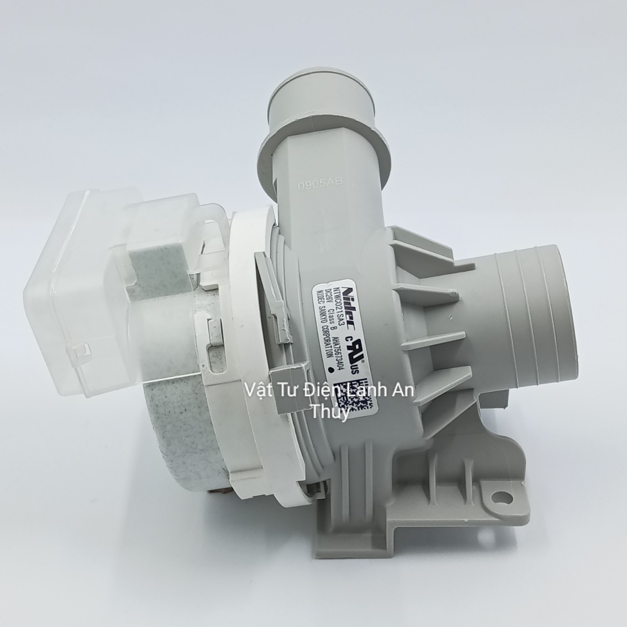 Bơm xả máy giặt dành cho LG cửa ngang đơn nhỏ hàng hãng - DC 26V 3 chân - Bơm xả thoát nước máy giặt dành cho LG - Bơm xả máy giặt dành cho LG