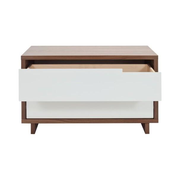 Tủ Đầu Giường SOHO-LIC 2 Ngăn Kéo / R80cm x D45cm x C48cm / Kệ Đầu Giường / Có Kèm Giấy Hướng Dẫn Lắp Ráp