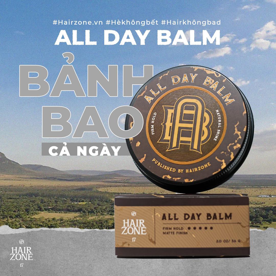 Sáp vuốt tóc All Day Balm - Hair Zone