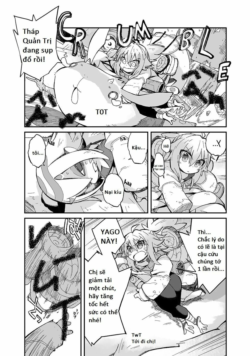 ngay cả khi hậu tận thế, thật hạnh phúc vẫn còn được sống... chapter 7 25