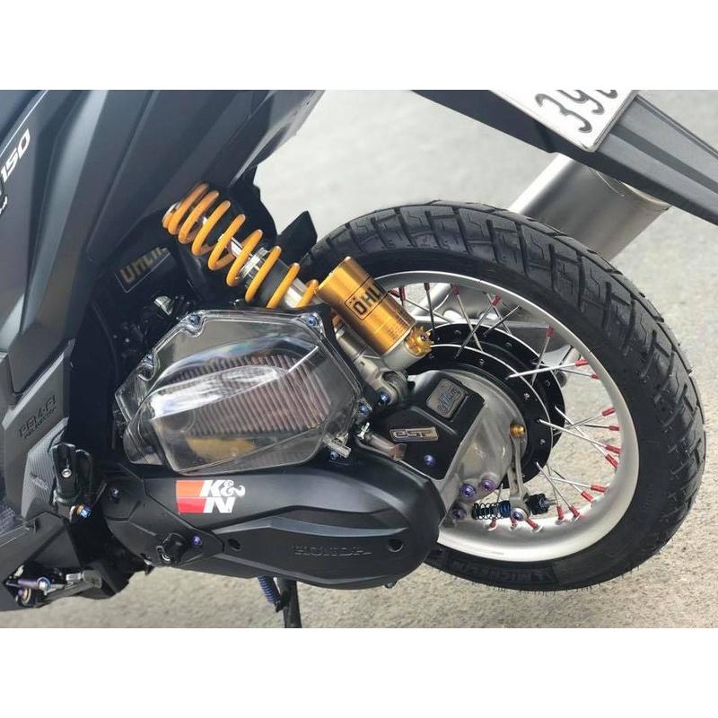 Chụp pô e trong suốt vario loại tốt