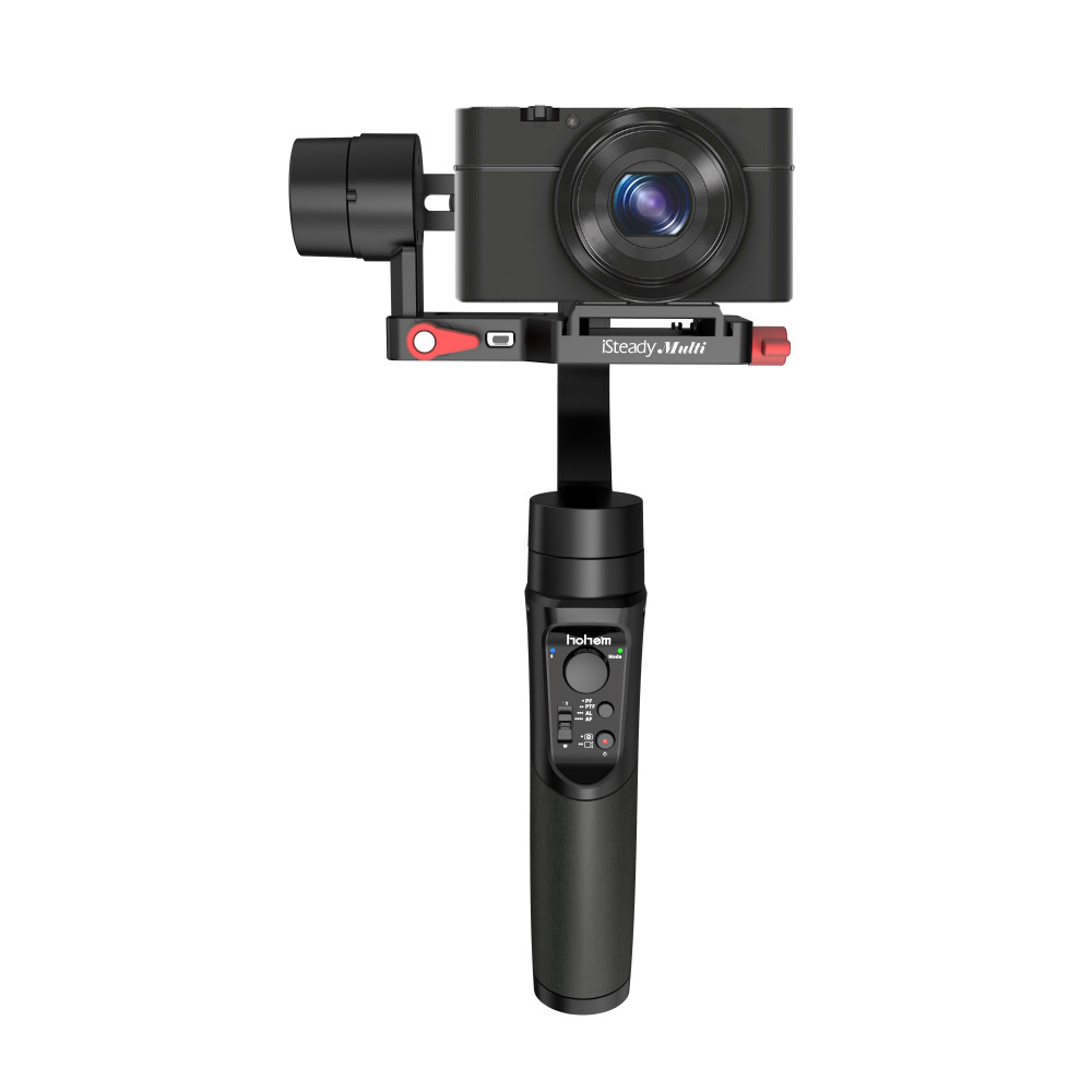 Gimbal Chống Rung 3 Trong 1 Dùng Cho Smartphone, Action Camera, Digital Camera, Nhận Diện Khuôn Mặt, Hoạt Động 8 Giờ Hohem ISteady Multi - Hàng chính hãng