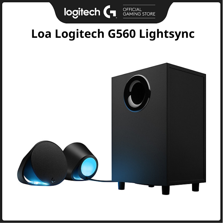 Loa chơi game máy tính Logitech G560 LightSync - Hàng Chính Hãng