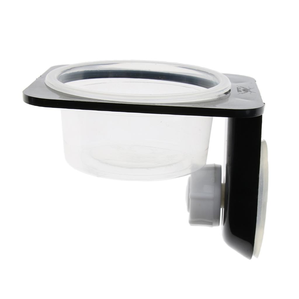 Reptile Anti-escape Feeding Water Dish & Food Bowl For Amphibians Lizard