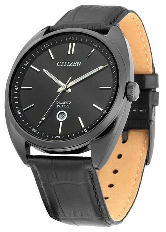 Đồng Hồ Nam Citizen Dây Da BI5095-05E - Mặt Đen