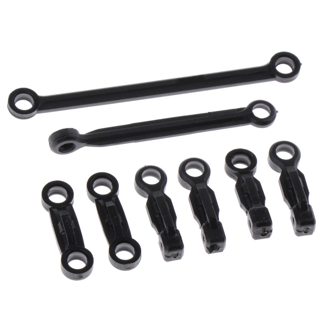 8 máy tính Chỉ Đạo Servo Liên Kết Kéo Thanh Trên Đầm Xòe Tay cho WLtoys K989 RC