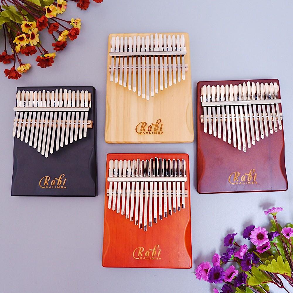 Đàn Kalimba Giá Rẻ RABI Gỗ Nguyên Khối