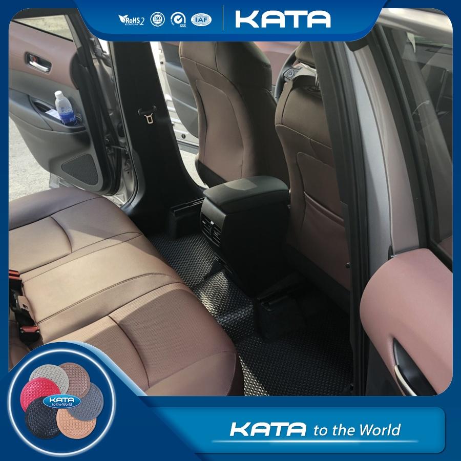 Thảm lót sàn ô tô KATA cho xe Toyota Corolla Cross - Khít với sàn xe, Chống trơn, Không mùi, Không ẩm mốc
