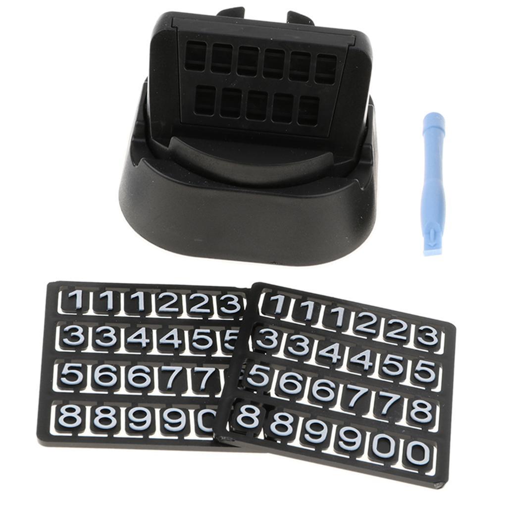 2 in 1 Car Phones Holder Mount Bracket with Temporary Parking Card