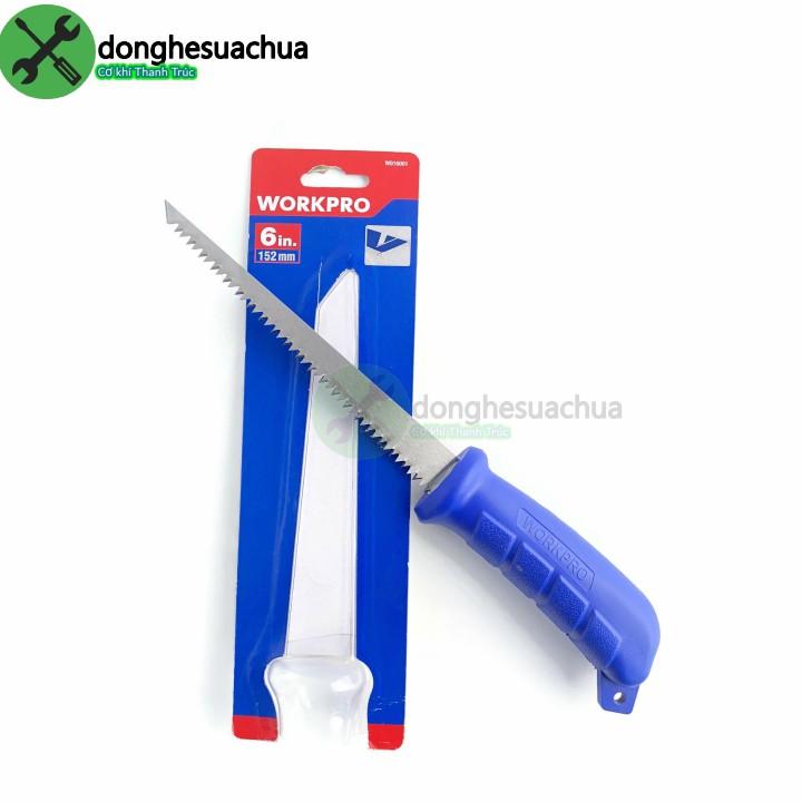 Cưa gỗ WORKPRO W016001 dài 152mm cán nhựa