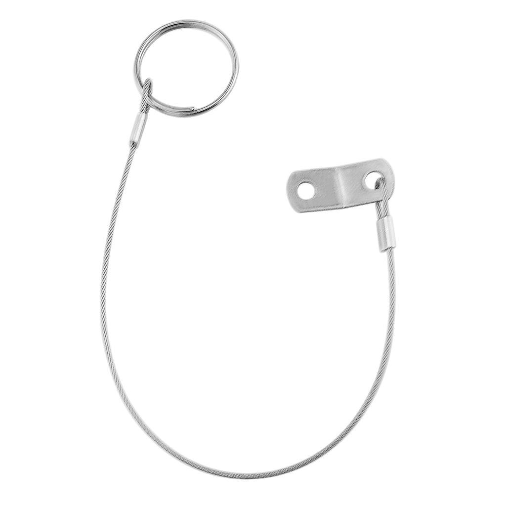 Quick Release Pin, Stainless Steel w/ Lanyard, Boat Bimini Top Pin, 5.91"
