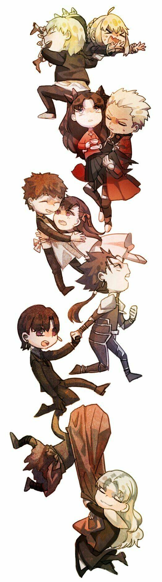 chén thánh: đêm định mệnh - doujinshi archer x rin chapter 7 11