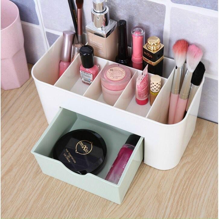 Khay Đựng Mỹ Phẩm Có Ngăn Kéo Nhiều Ngăn
